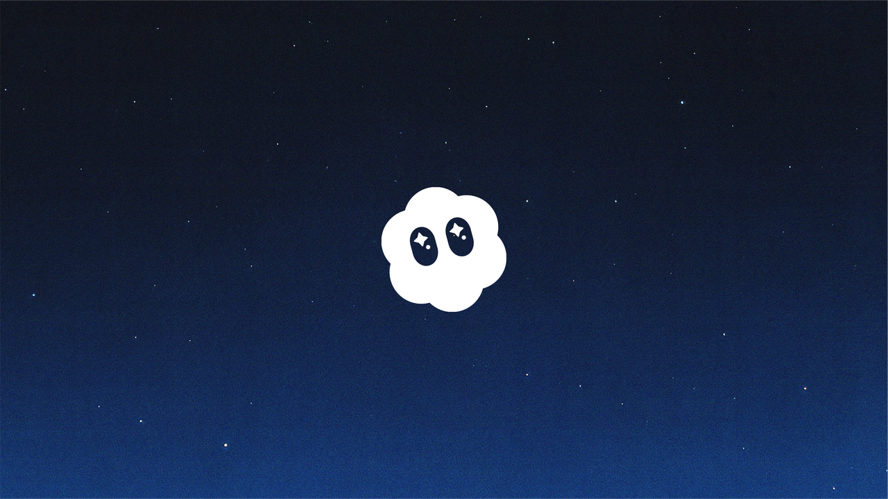 星空の背景にSoraのロゴが配置されている画像